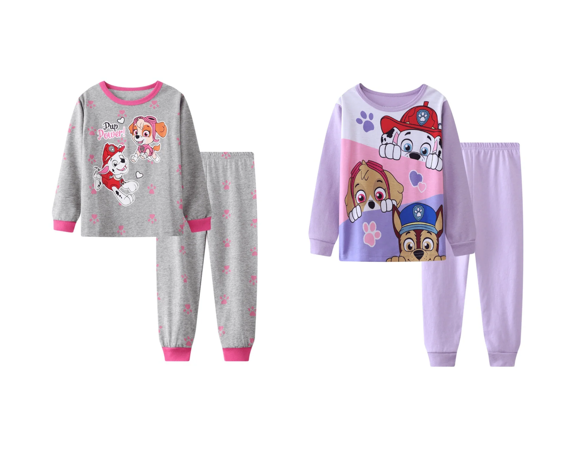 Lot de 2 pyjamas Pat Patrouille fille – Image 2