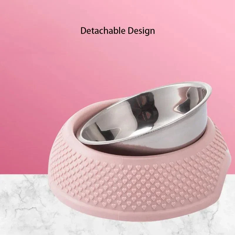 Gamelle Chien Double Couche - Distributeur Antidérapant et Écologique – Image 2
