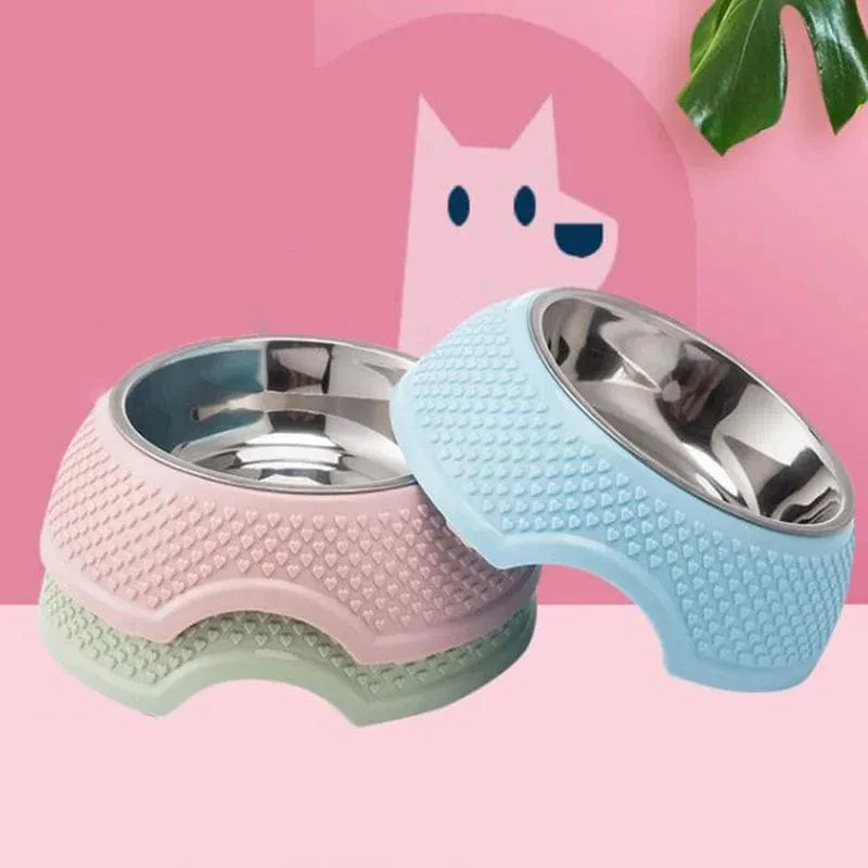 Gamelle Chien Double Couche - Distributeur Antidérapant et Écologique