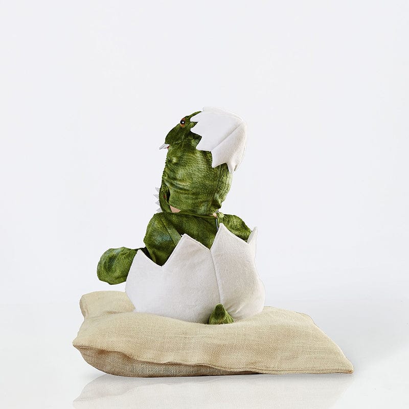 Déguisement Dinosaure Bébé avec Bonnet Vert – Image 4