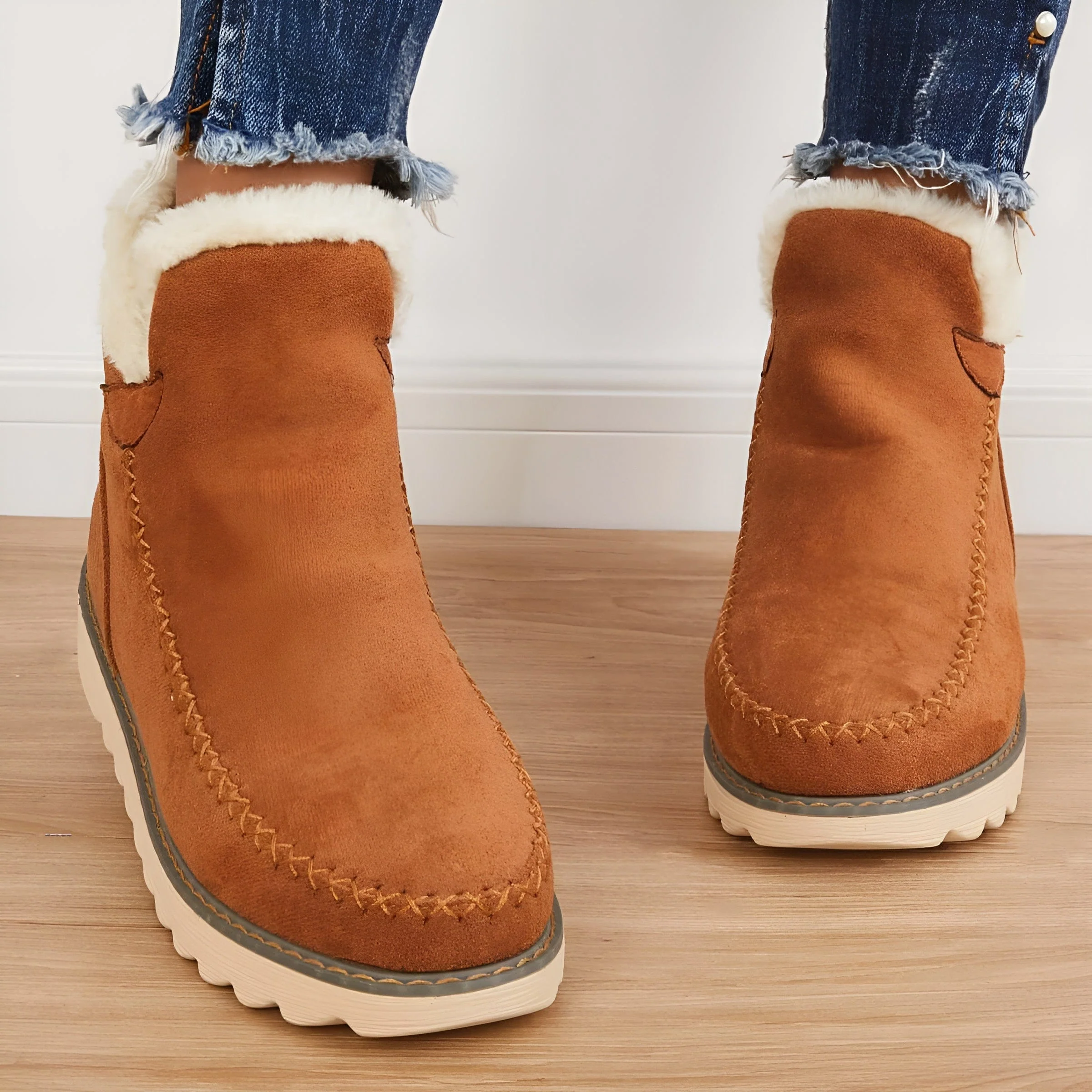 Bottes de neige orthopédiques confortables pour femmes – Image 3